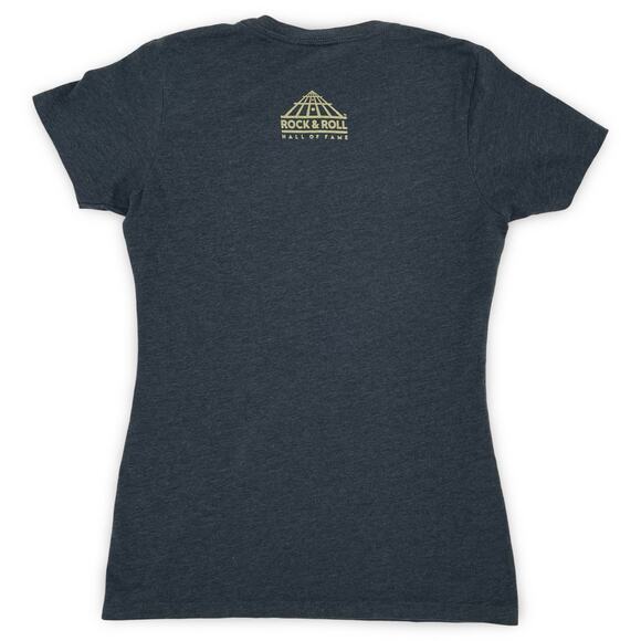 Rock & Roll Hall of Fame Tee Women’s M Gray Ohio Graphic Music Lover Shirt - Picture 3 of 10